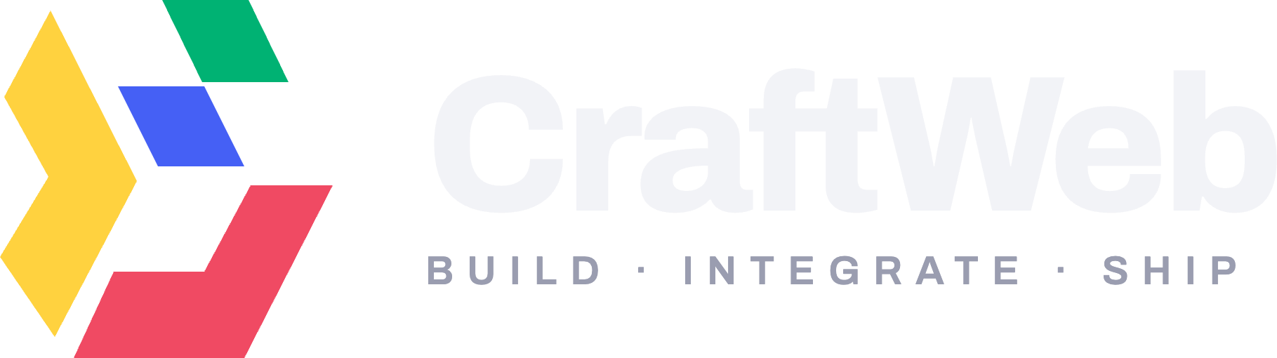 CraftWeb — Build, Integrate, Ship